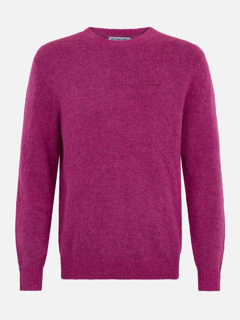 Stretch-Pullover mit Pfingstrosenmuster für Herren, Regent