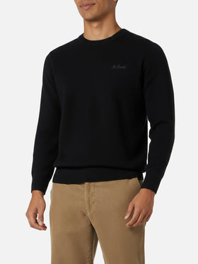 Black lambswool sweater Regent