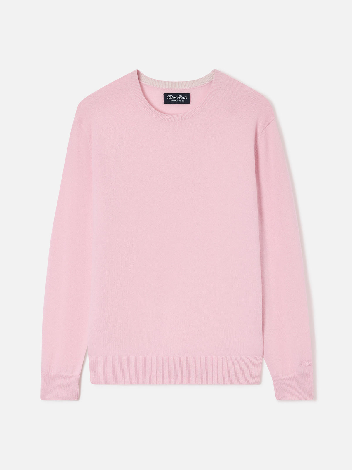 Sweat-shirt col rond Regent en rose 