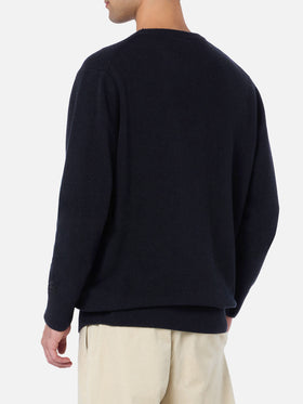 Maglione Regent in 100% CASHMERE nero