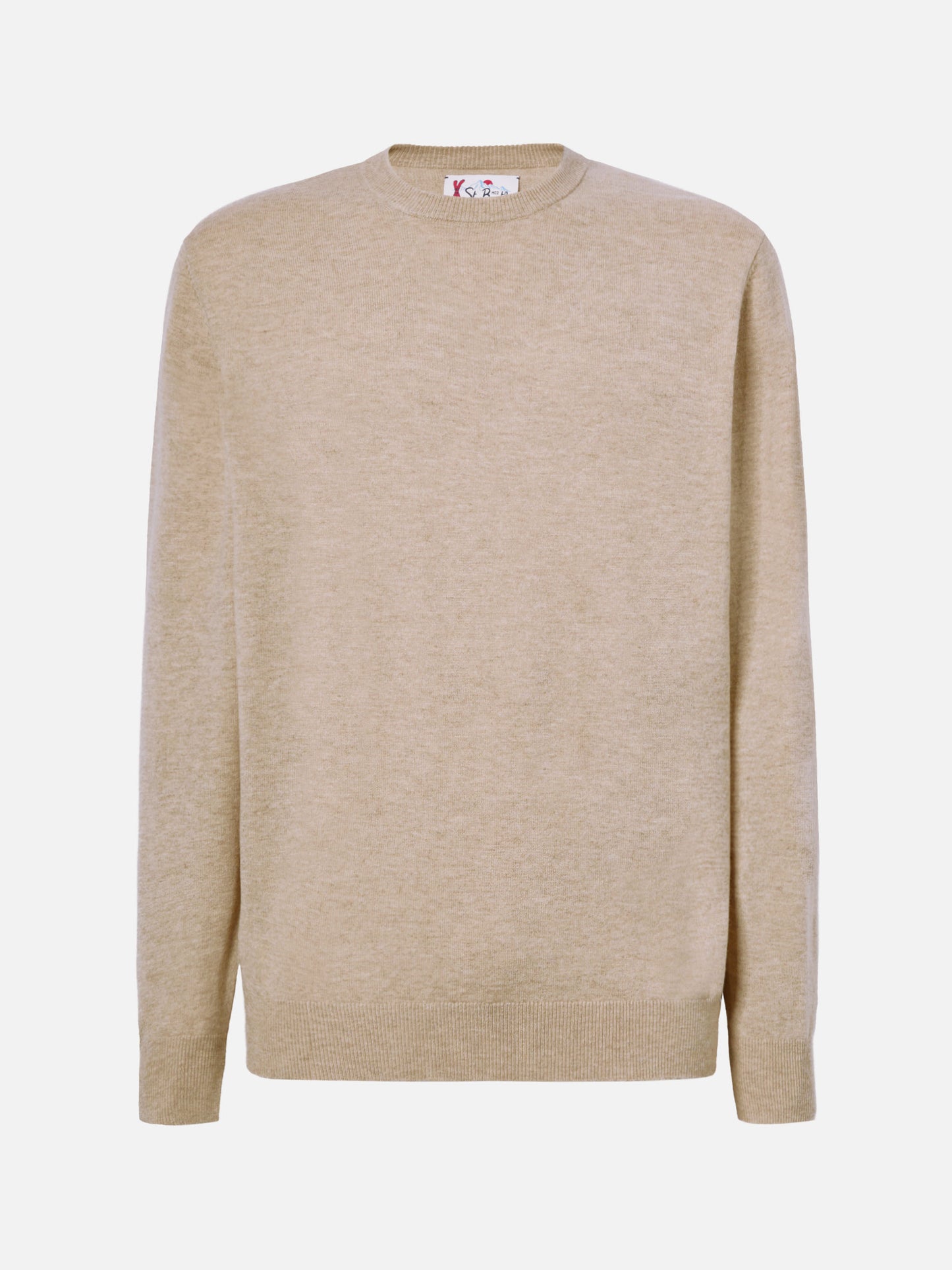 Regent wool-cashmere sweater in khaki