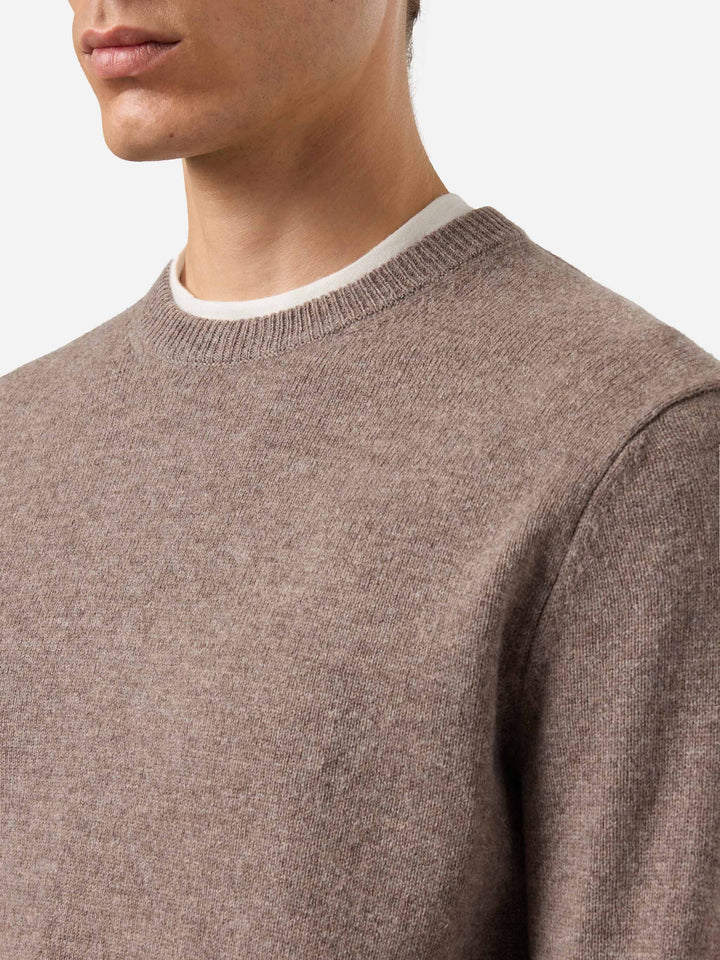 Regent nut lambswool sweater