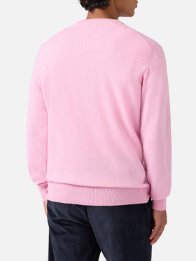 Regent pink lambswool sweater