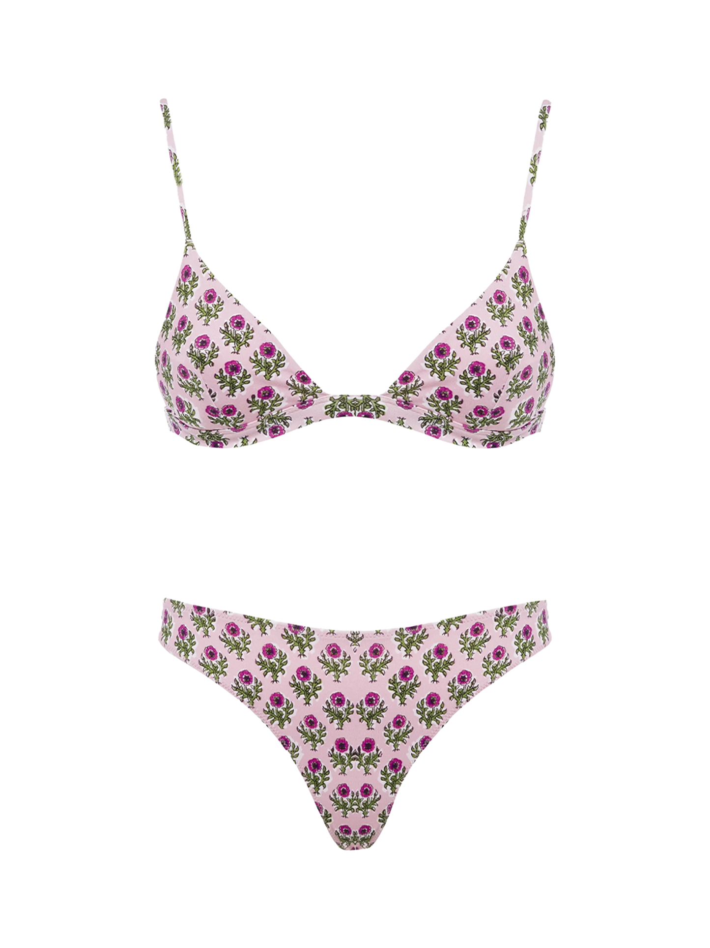 Woman flower triangle bikini Rylie Lido