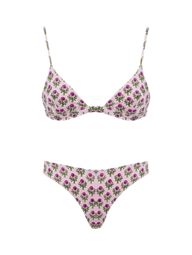 Woman flower triangle bikini Rylie Lido