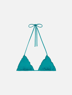 Sagittarius – Klassisches Triangel-Top in Blaugrün