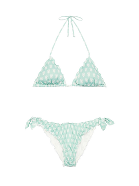 Bikini classico a triangolo Sagittarius Moon con stampa floreale