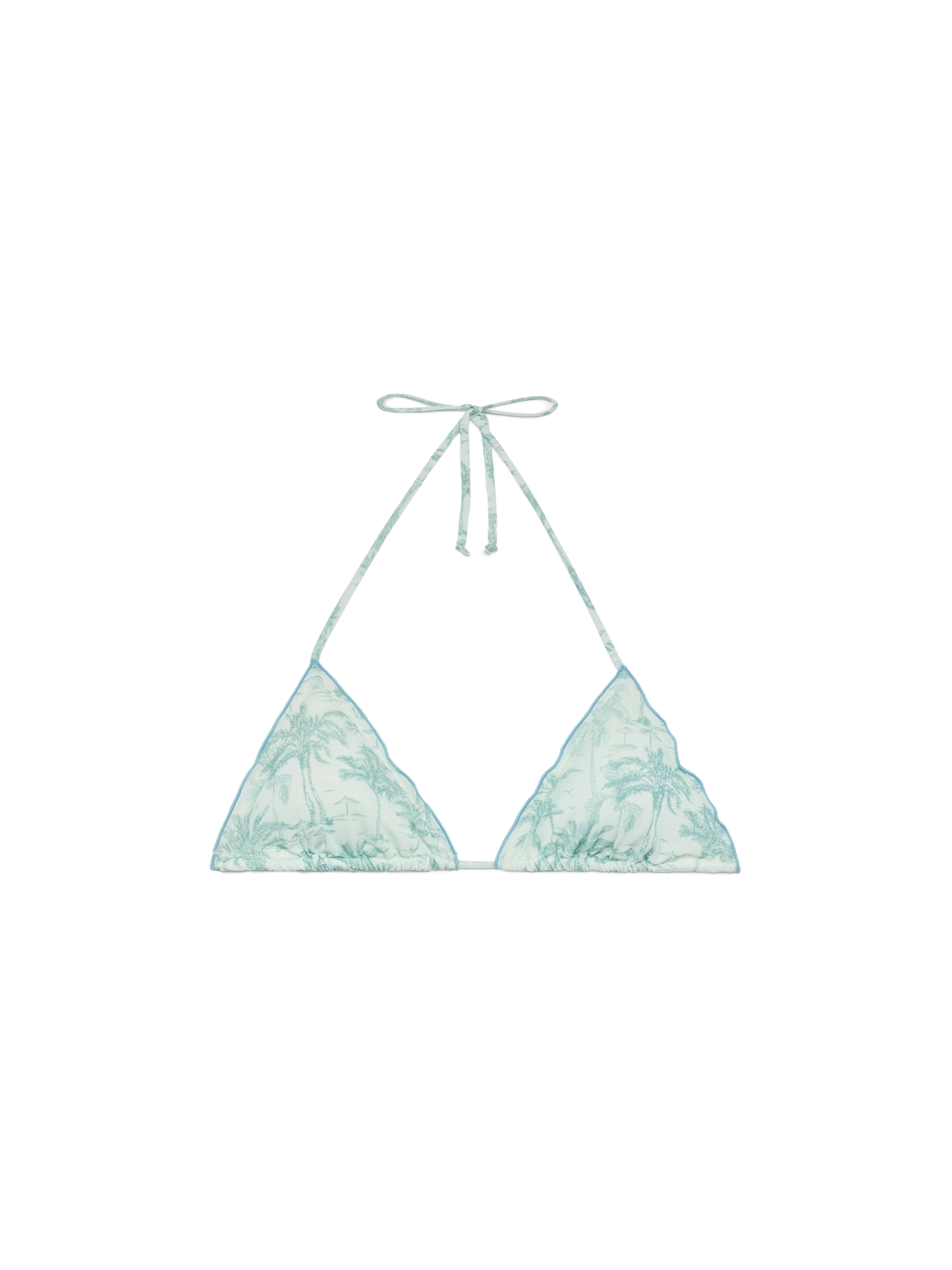 Sagittarius classic triangle top with floral print
