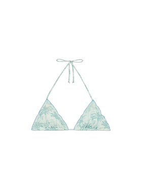 Sagittarius classic triangle top with floral print