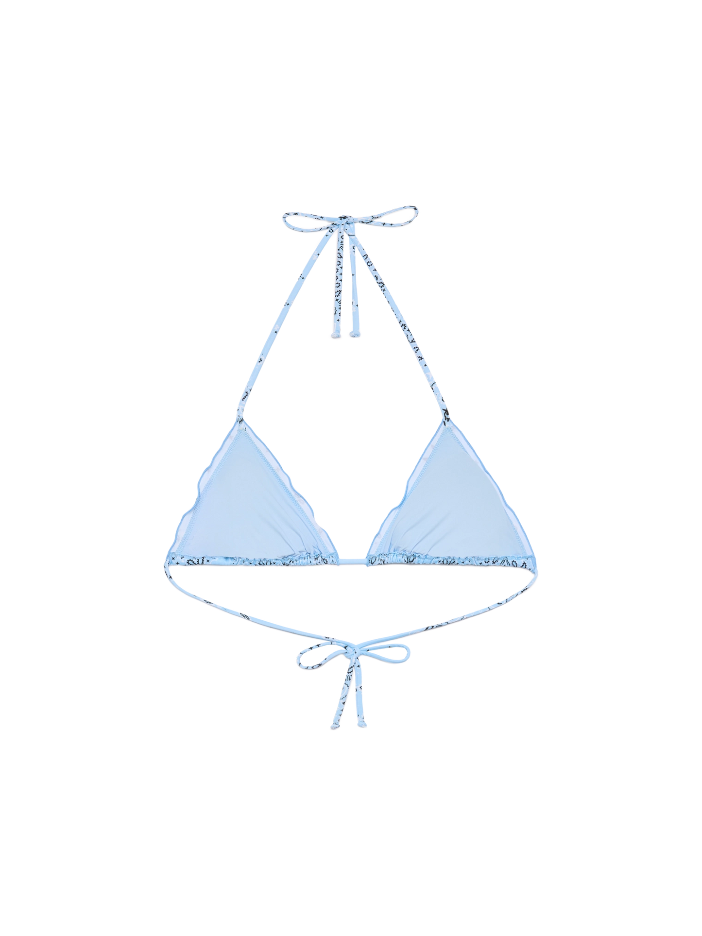 Sagittarius classic triangle top with bandanna print