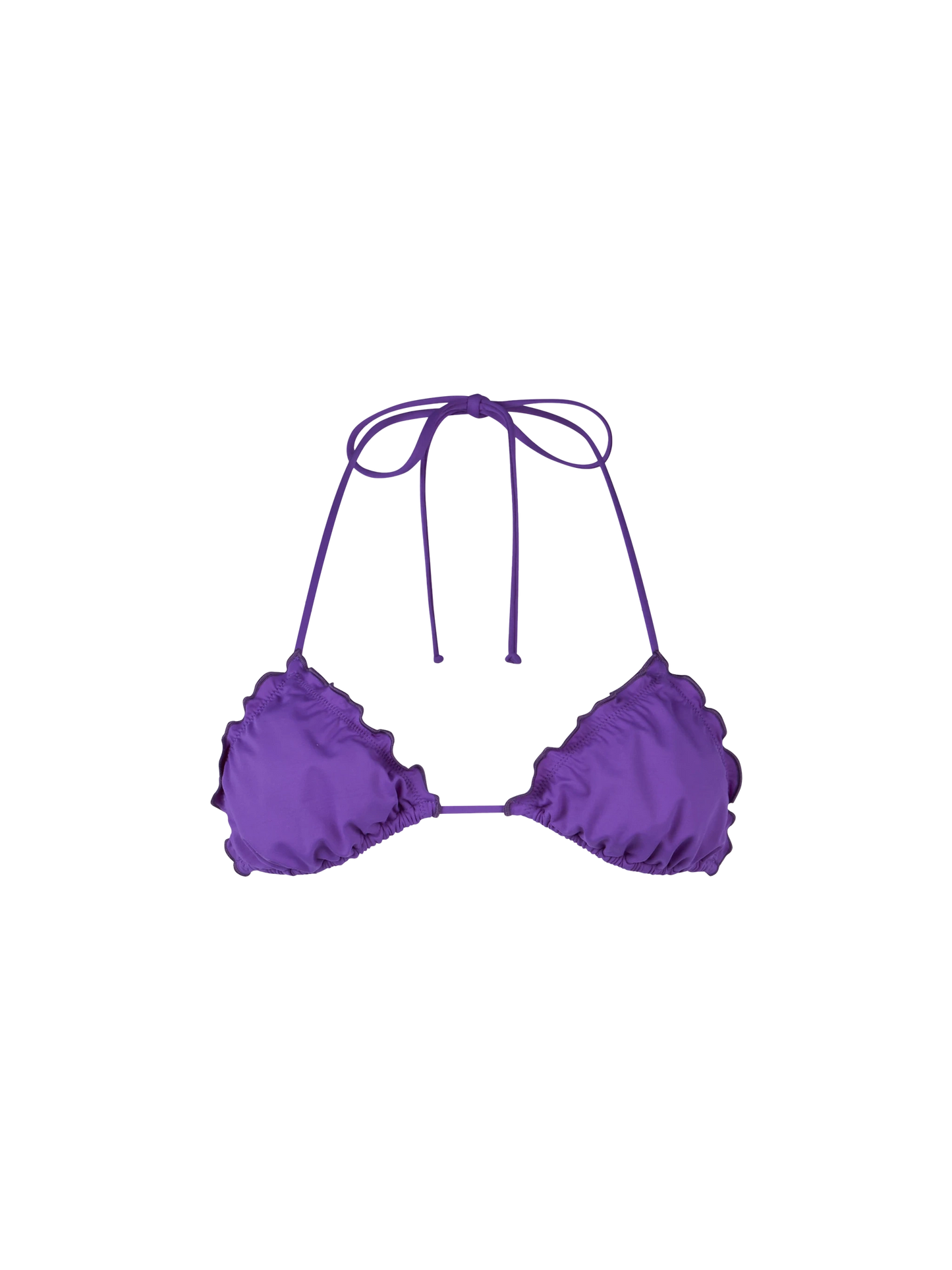 Lila Dreieck Strandtop für Frauen Schütze