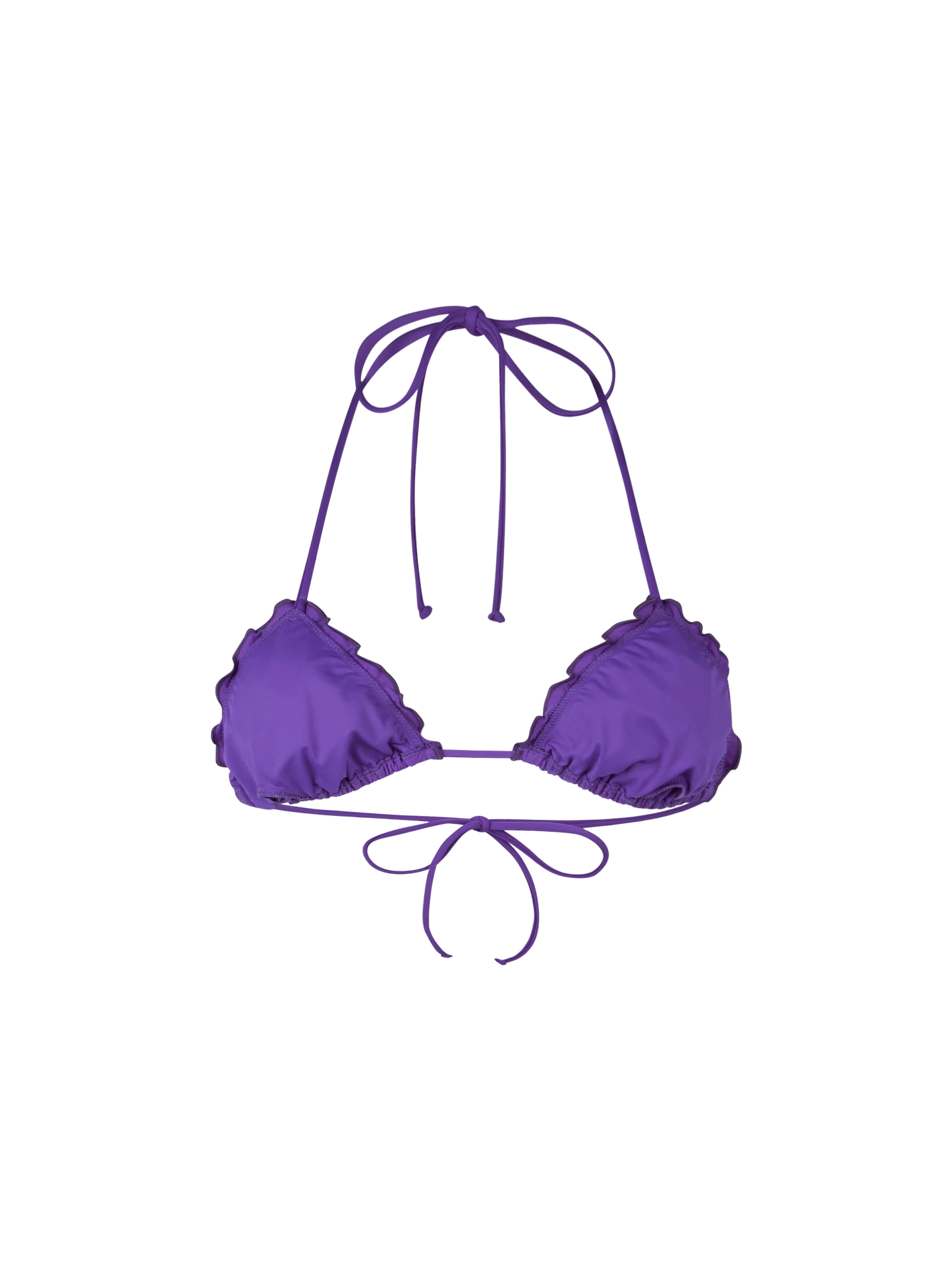 Lila Dreieck Strandtop für Frauen Schütze