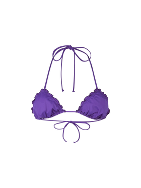Lila Dreieck Strandtop für Frauen Schütze