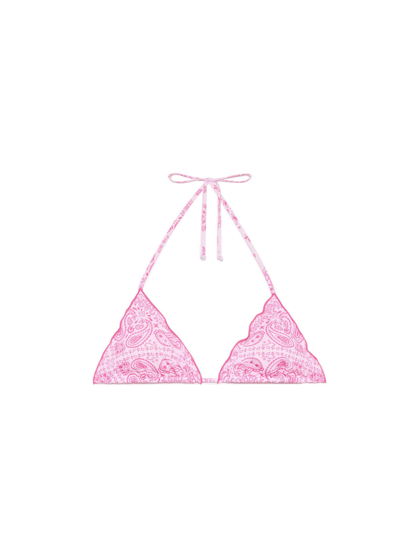 Sagittarius classic triangle top with bandanna print