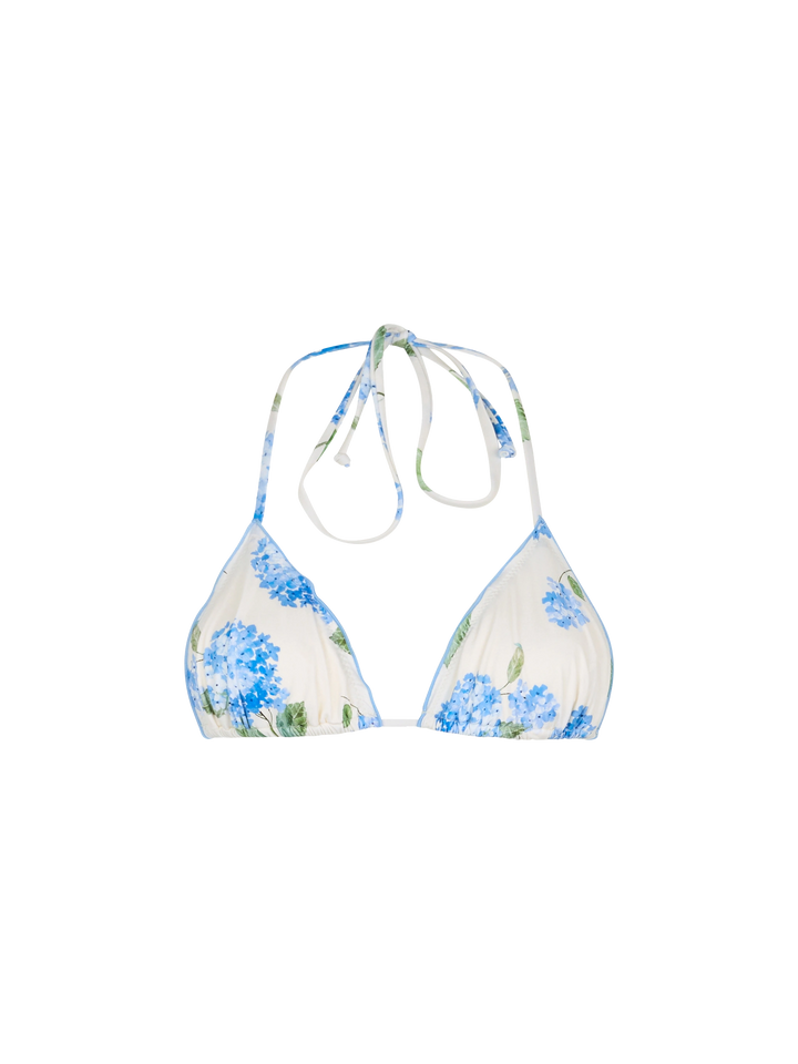 Woman flower classic triangle beach top Sagittarius