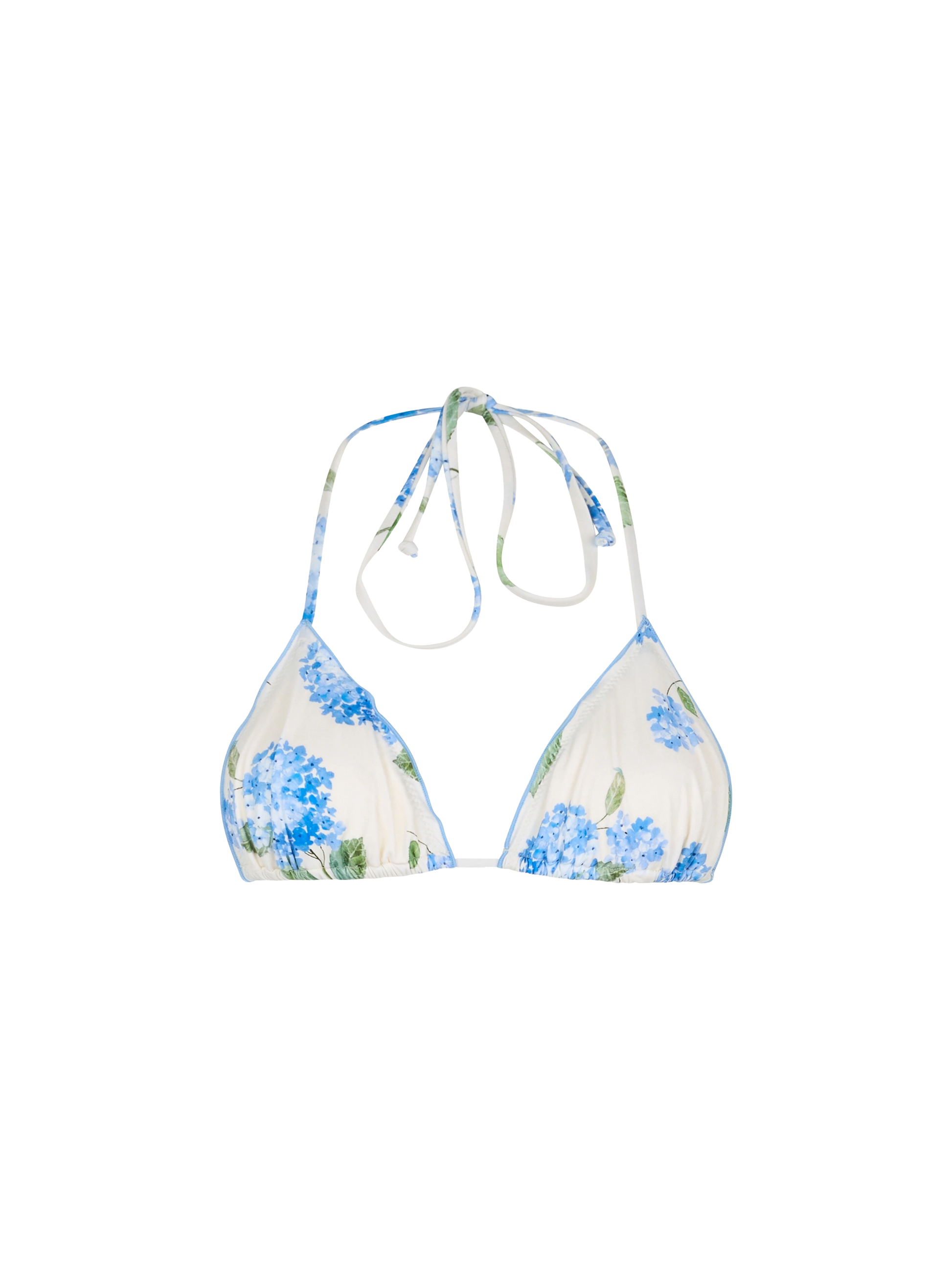 Sagittarius classic triangle top with floral print - MC2 Saint Barth