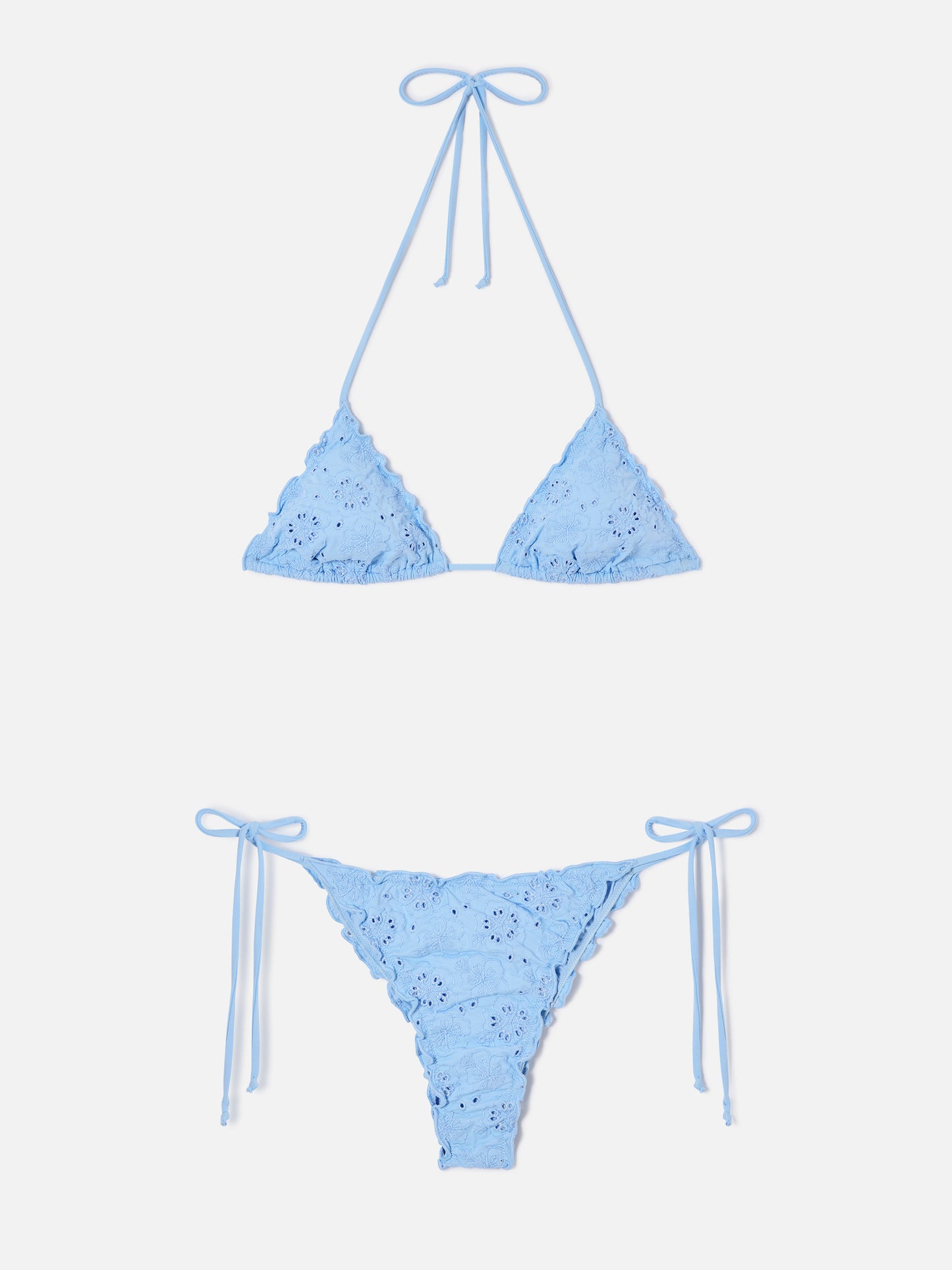 Sagittarius Miami light blue sangallo bikini