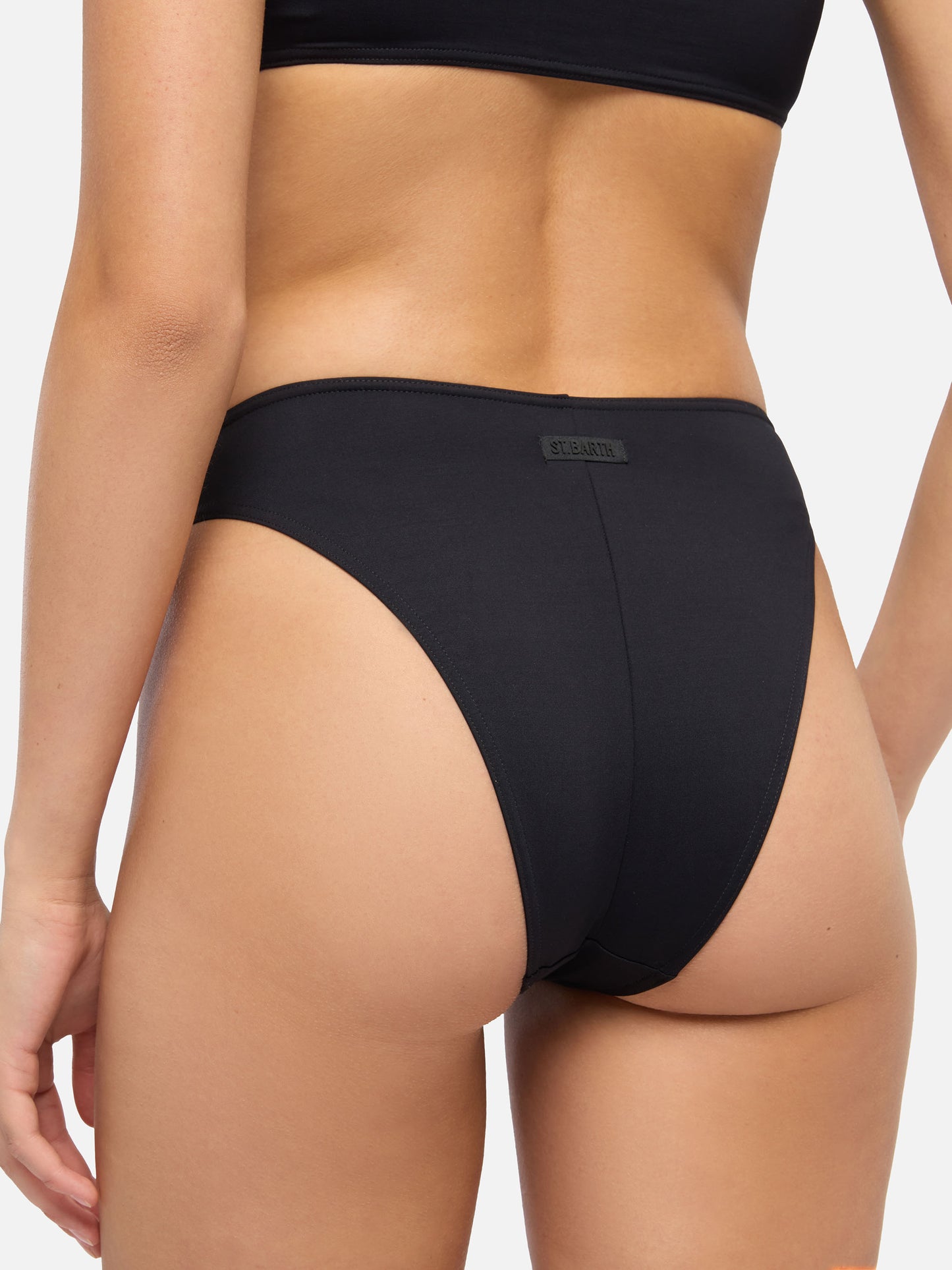 Sibilla high-waist high-leg swim briefs