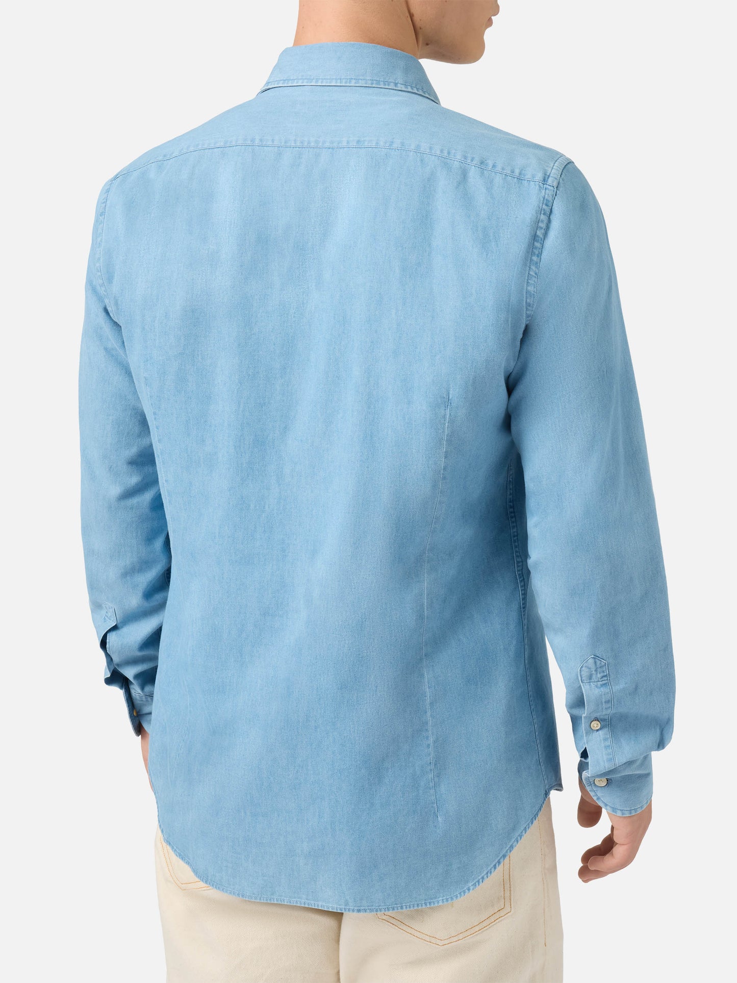 Seefeld chambray shirt with classic collar