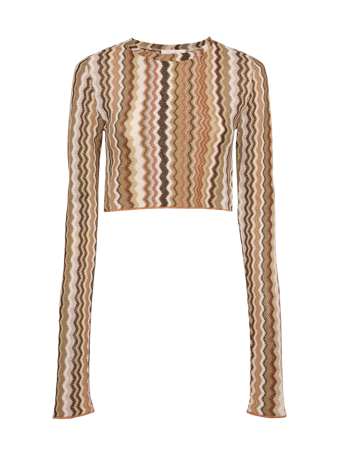 Siviglia kurzes T-Shirt aus Raschelstrick