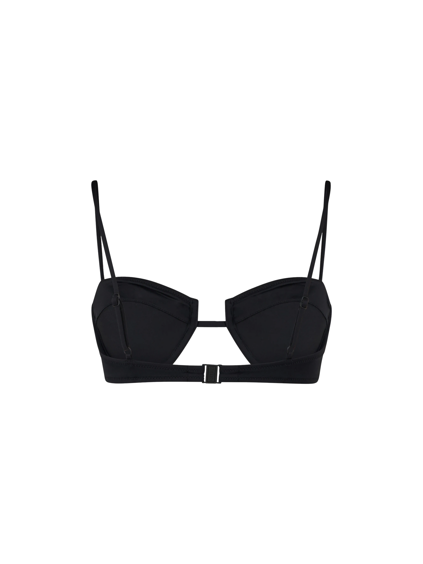 Black Salina underwired bralette top