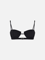 Black Salina underwired bralette top