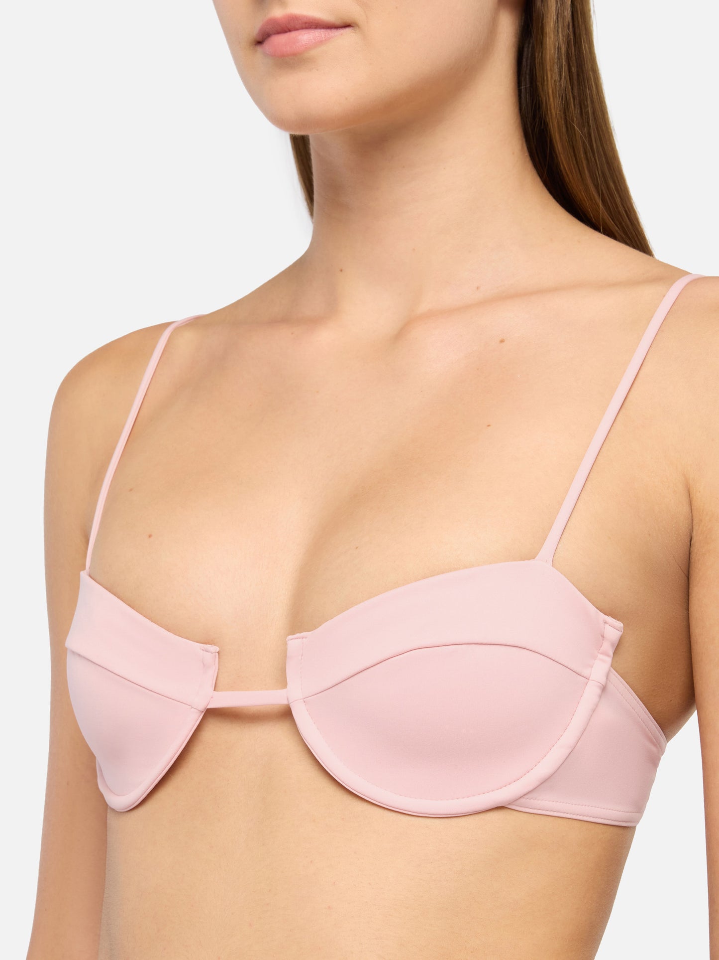 Salina pink underwired bralette