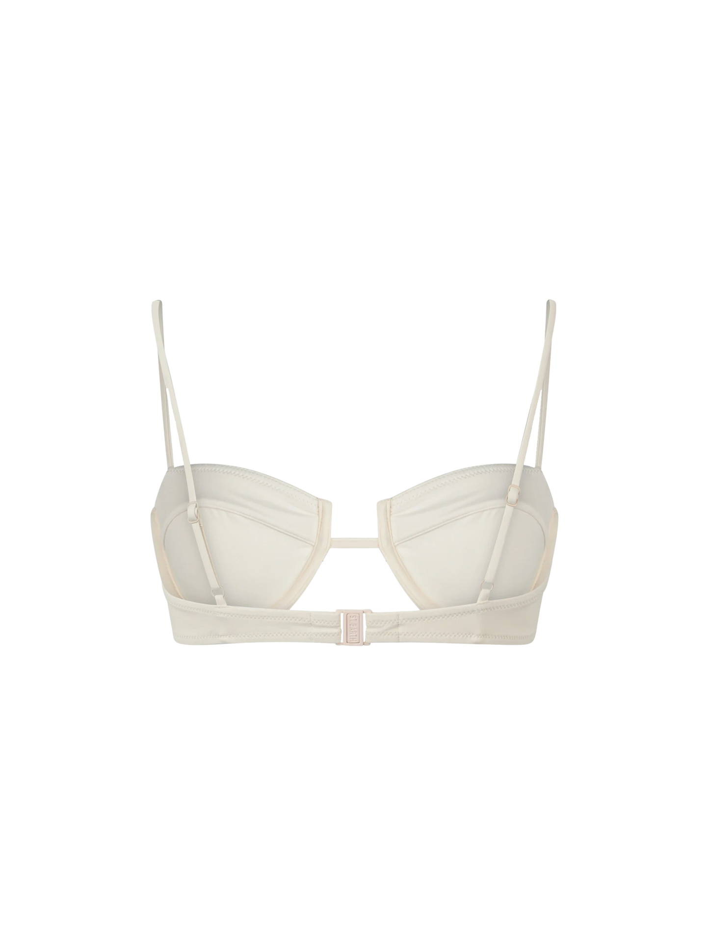 Top a bralette con ferretto Salina color crema