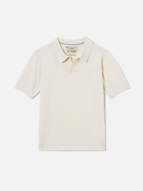 Cream Sloan Jr polo