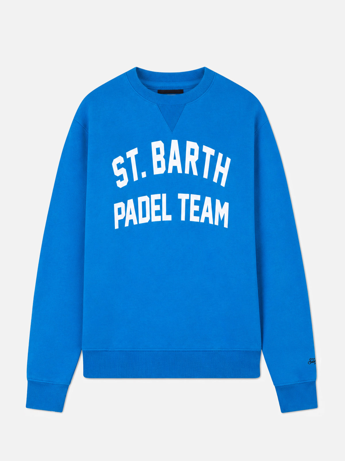 Felpa in cotone con stampa St. Barth Padel Team