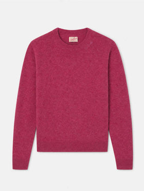 Damenpullover aus Stretchgarn mit Pfingstrosenmotiv Sorbonne 