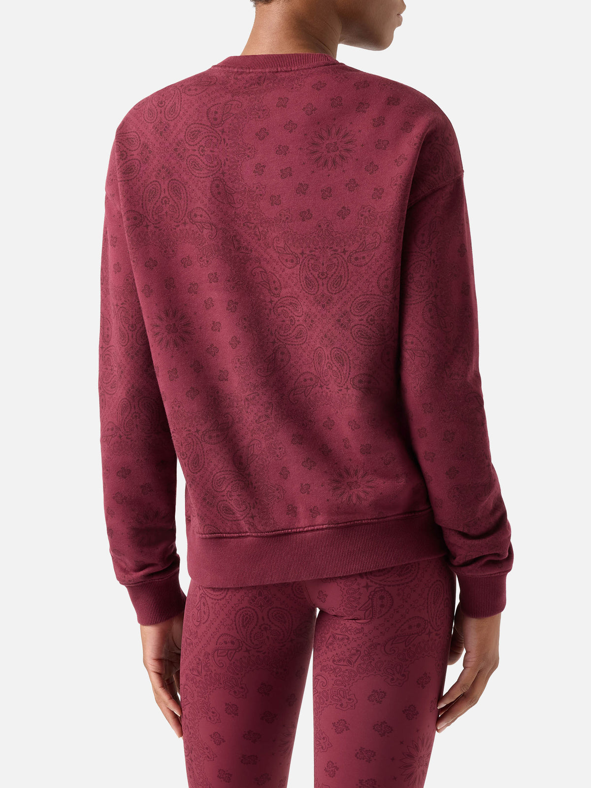 Felpa Stardust con stampa bandana