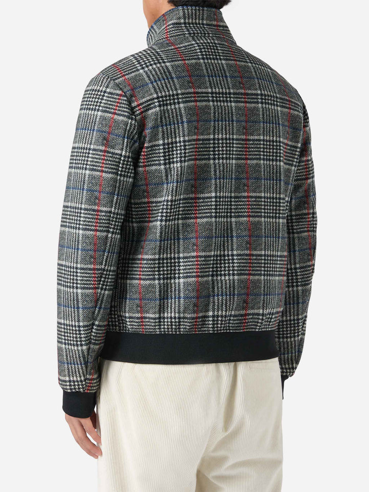 Mittelschwere Prince of Wales Bomberjacke Traveler