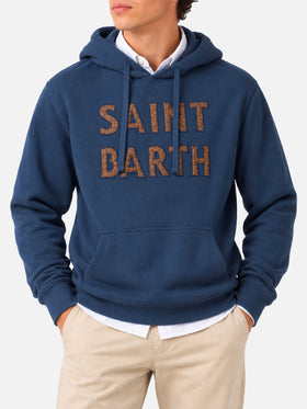 Blauer Tribeca Hoodie mit Patch 