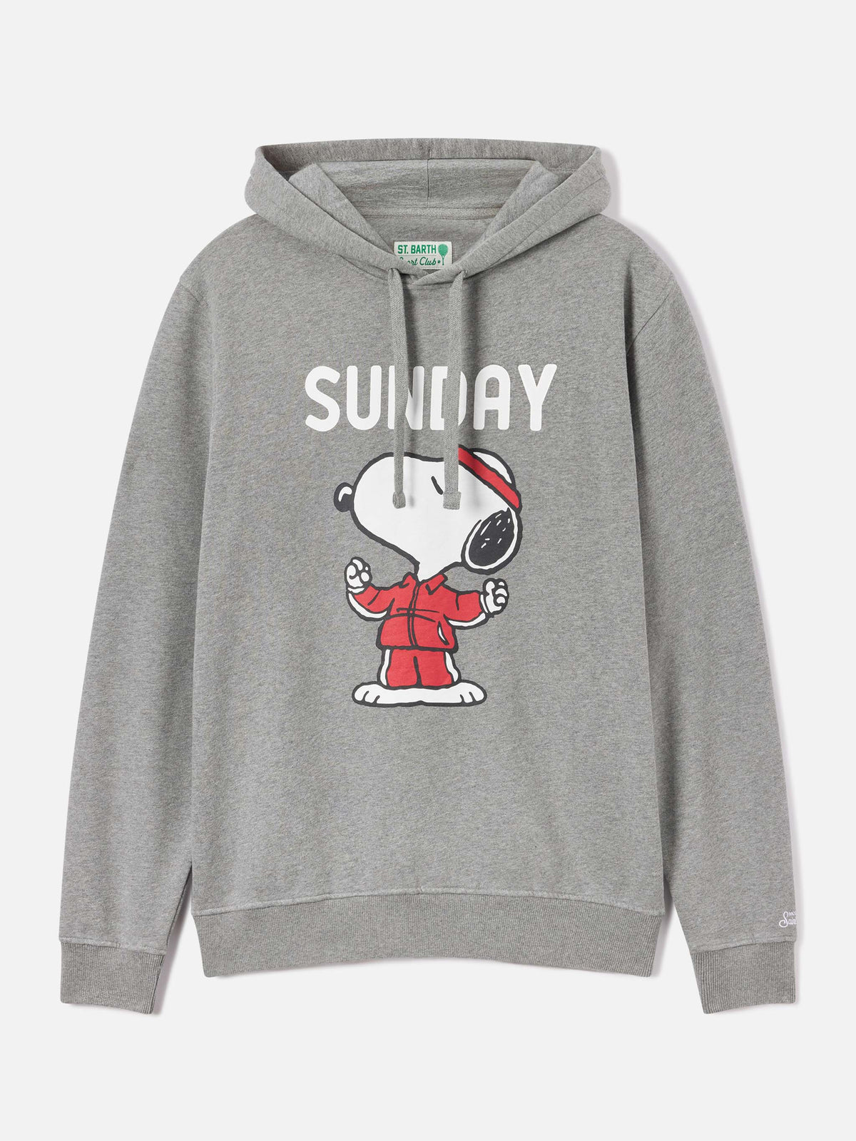Grauer Tribeca Hoodie aus Baumwolle mit Snoopy-Print | Special edition 