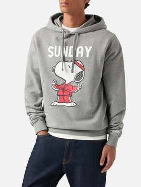 Grauer Tribeca Hoodie aus Baumwolle mit Snoopy-Print | Special edition 