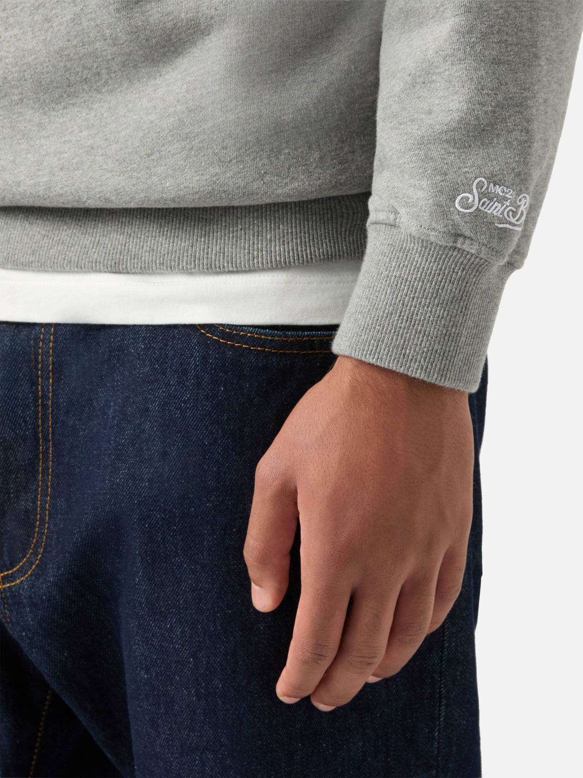 Grauer Tribeca Hoodie aus Baumwolle mit Snoopy-Print | Special edition 