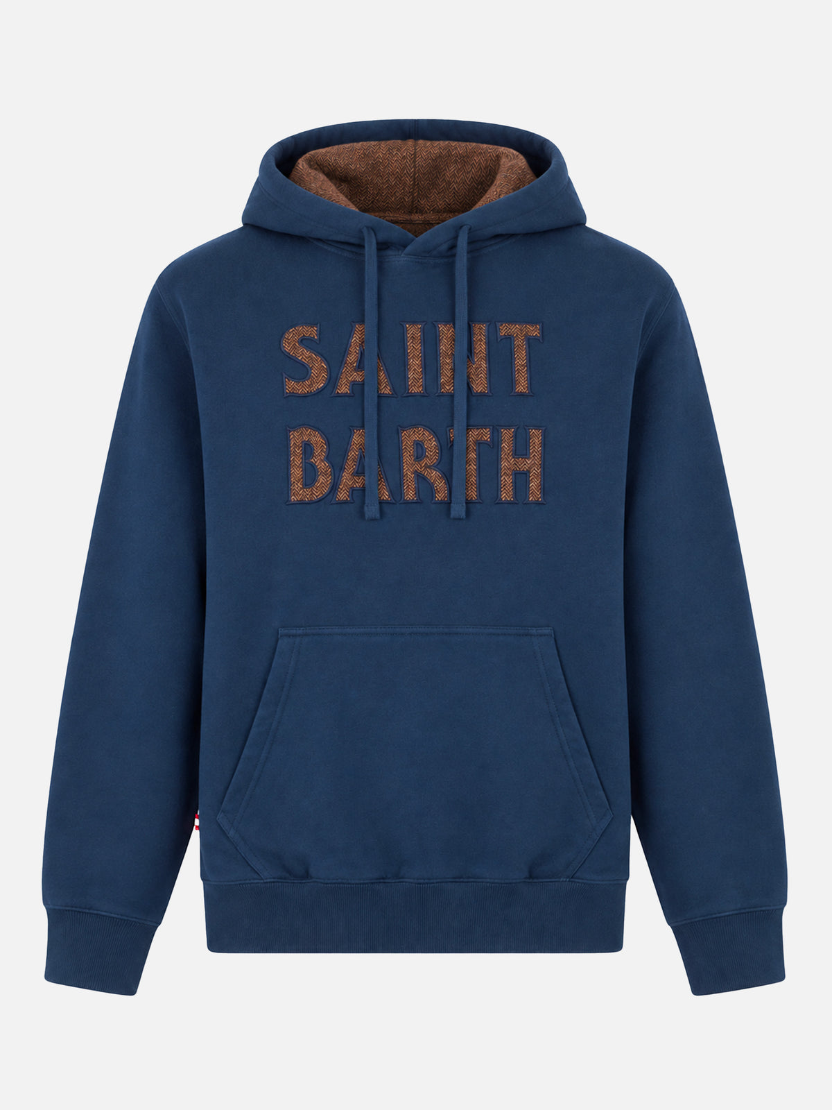 Blauer Tribeca Hoodie mit Patch 