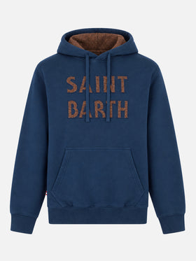 Blauer Tribeca Hoodie mit Patch 