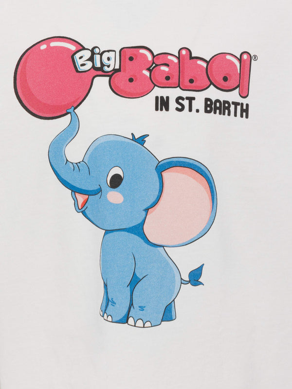 T-shirt in cotone con stampa Big Babol elefante | BIG BABOL SPECIAL EDITION