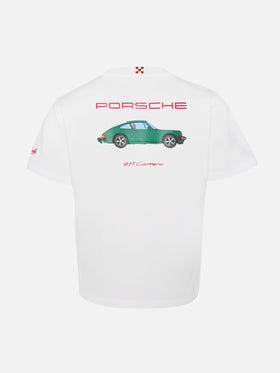 T-shirt in cotone con stampa Porsche 911S | PORSCHE SPECIAL EDITION