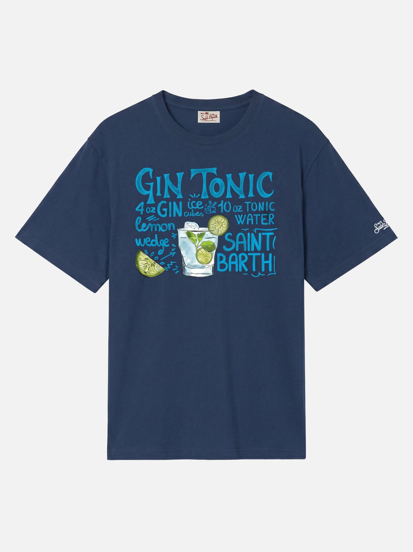 T-shirt avec imprimé Gin Tonic 