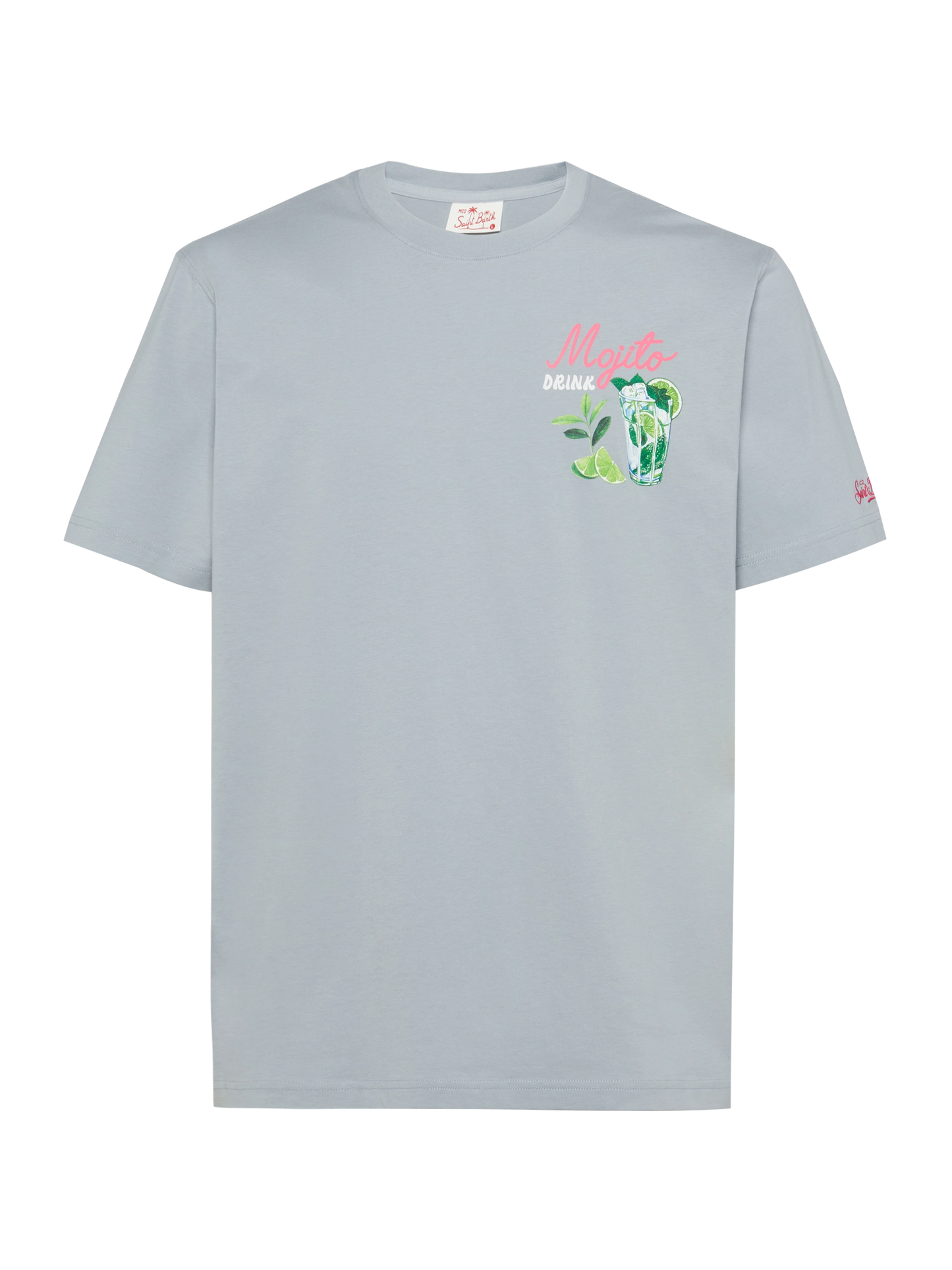 Baumwoll-T-Shirt mit Mojito-Print