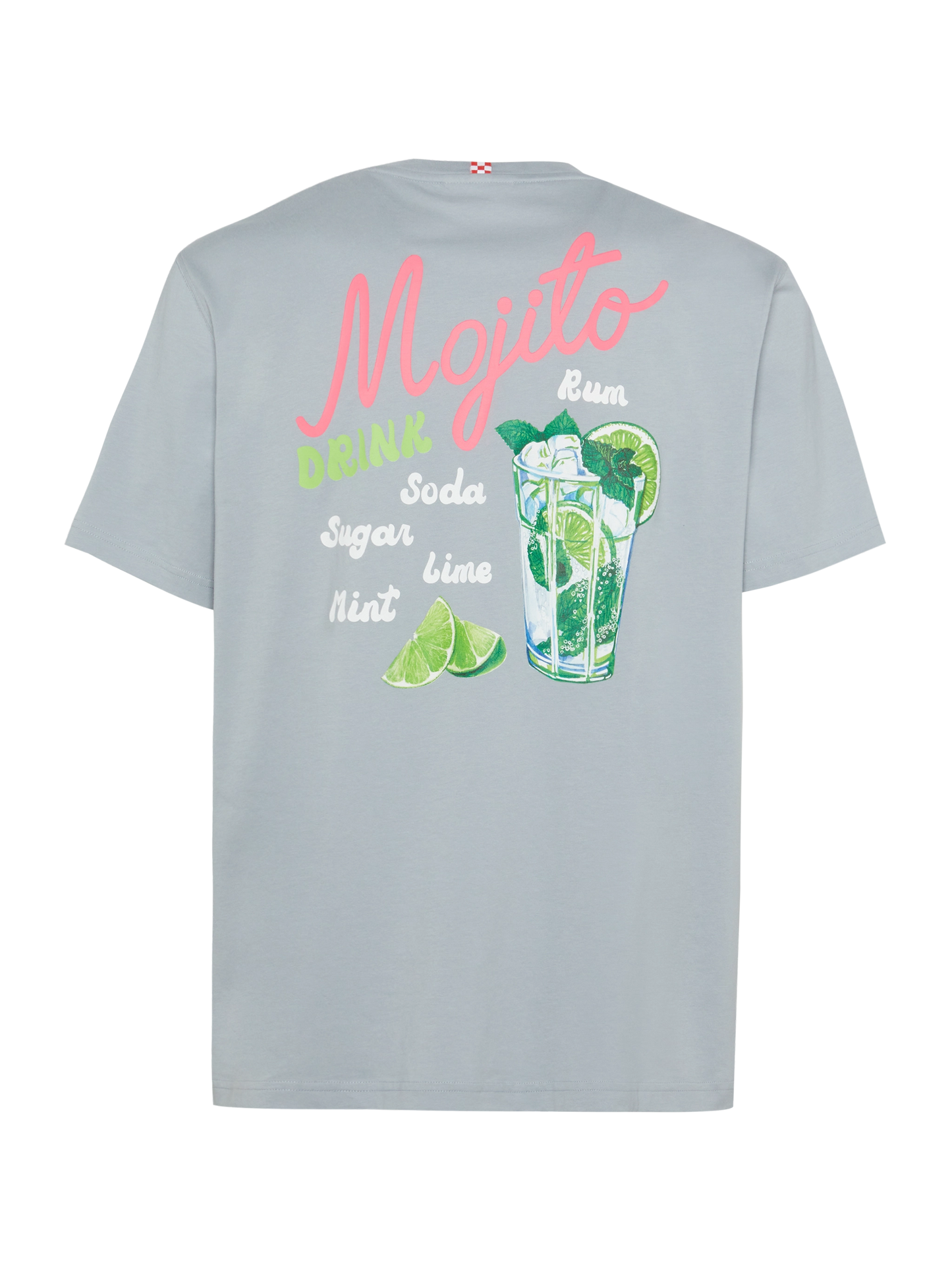 Baumwoll-T-Shirt mit Mojito-Print