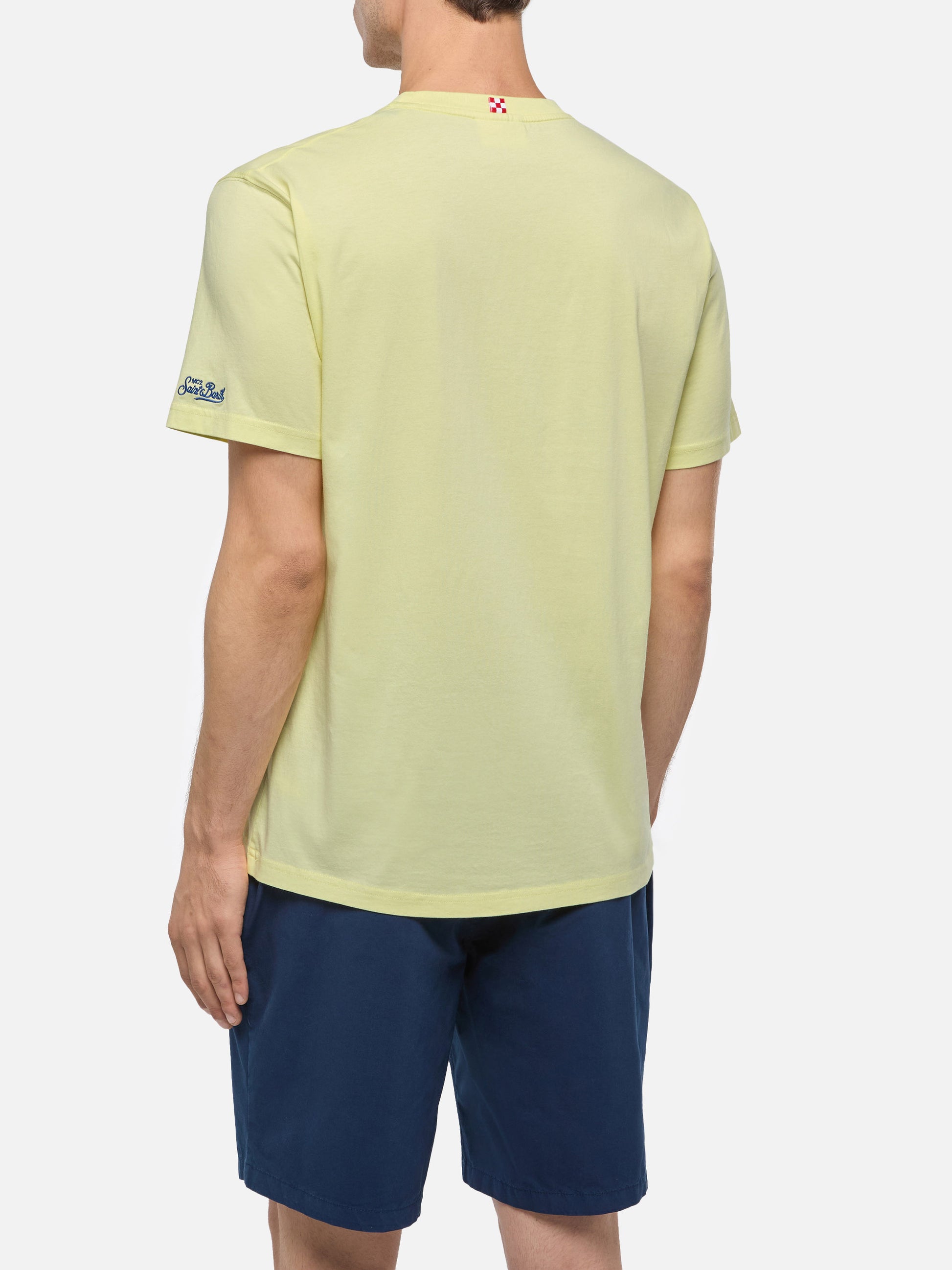 Cotton T-shirt with Snoopy boat print | SNOOPY PEANUTS® SPECIAL EDITION - MC2 Saint Barth