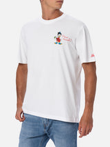 Herren-T-Shirt aus Baumwolle mit Scrooge-Aufdruck und Stickerei | ©DISNEY SONDEREDITION