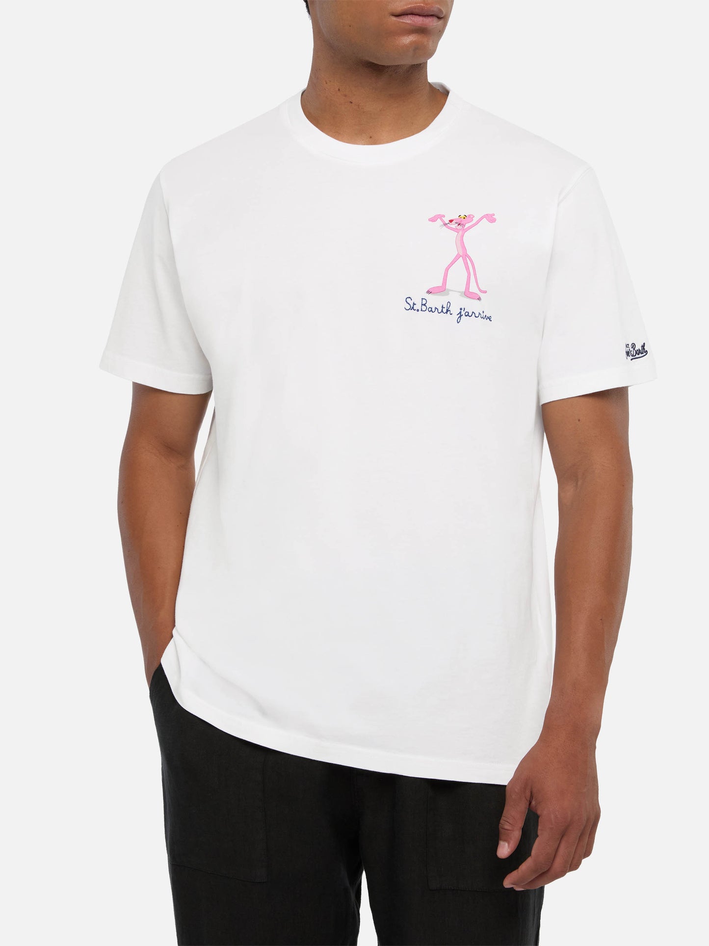 Cotton T-shirt with The Pink Panther print |THE PINK PANTHER SPECIAL EDITION
