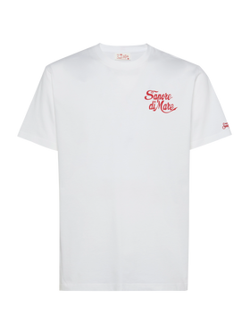Baumwoll-T-Shirt mit Forte dei Marmi 83-Aufdruck | SAPORE DI MARE SPECIAL EDITION