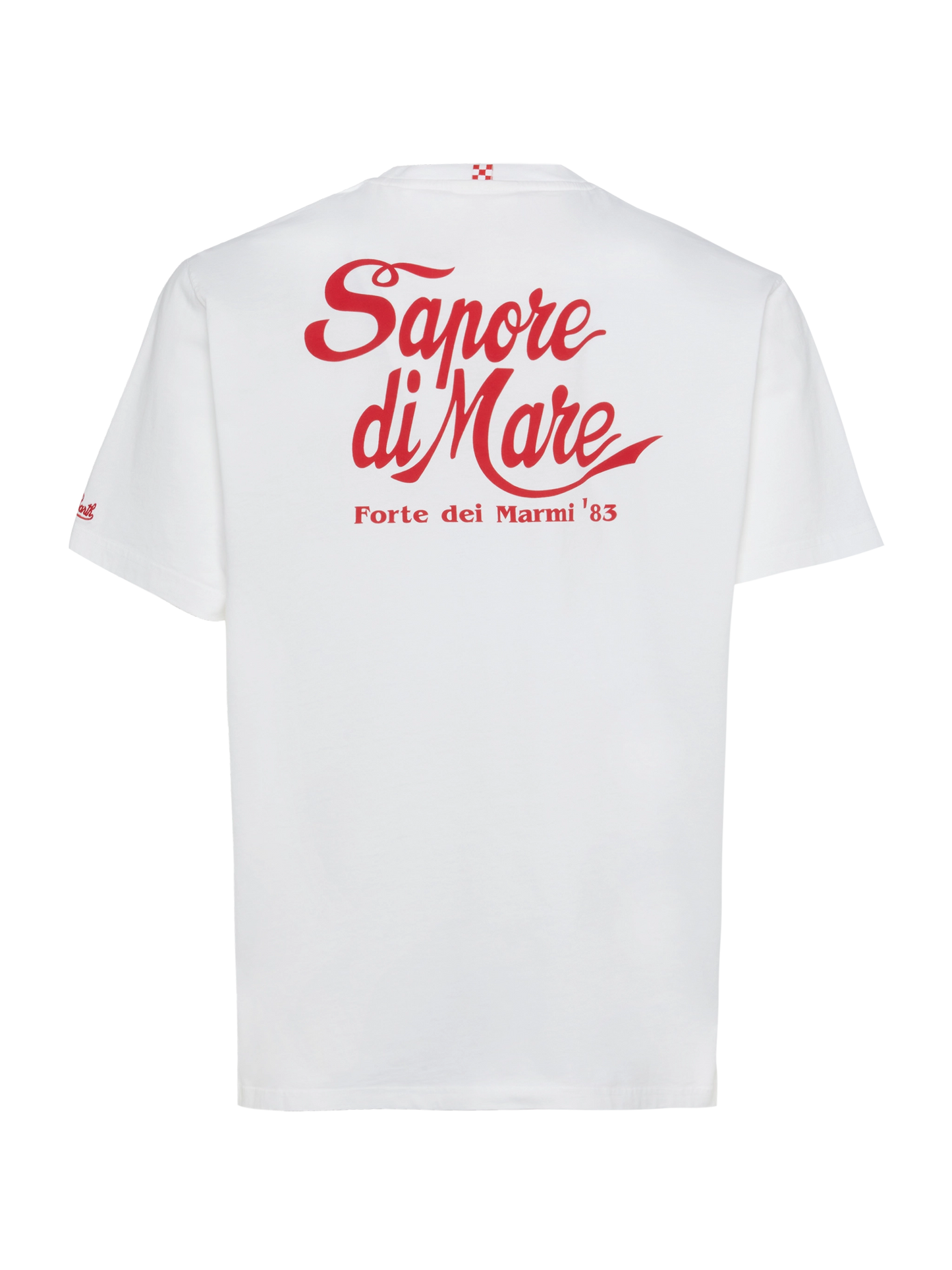 Baumwoll-T-Shirt mit Forte dei Marmi 83-Aufdruck | SAPORE DI MARE SPECIAL EDITION