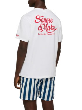 Baumwoll-T-Shirt mit Forte dei Marmi 83-Aufdruck | SAPORE DI MARE SPECIAL EDITION